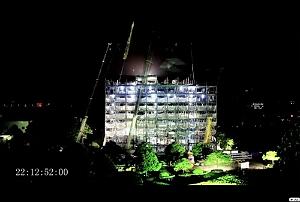 45 Ark Hotel Construction time lapse building 15 storeys in 2 days